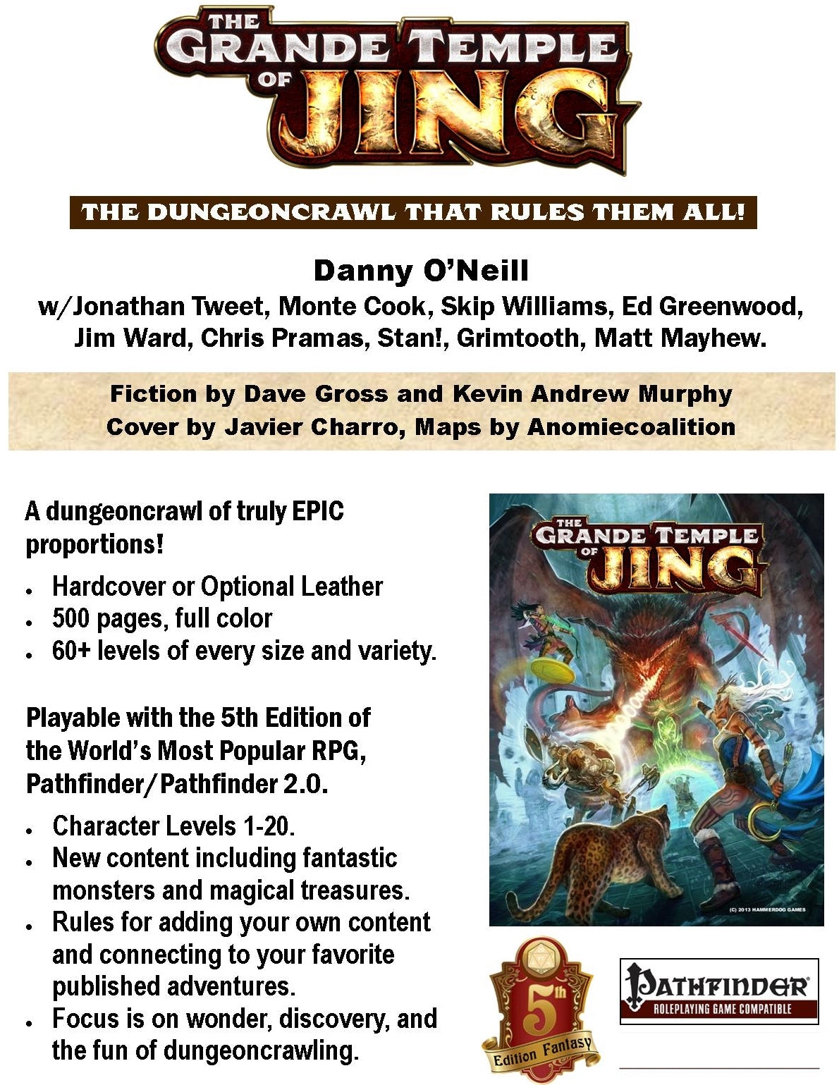 The Grande Temple of Jing (2021) - 5e & PF 1e