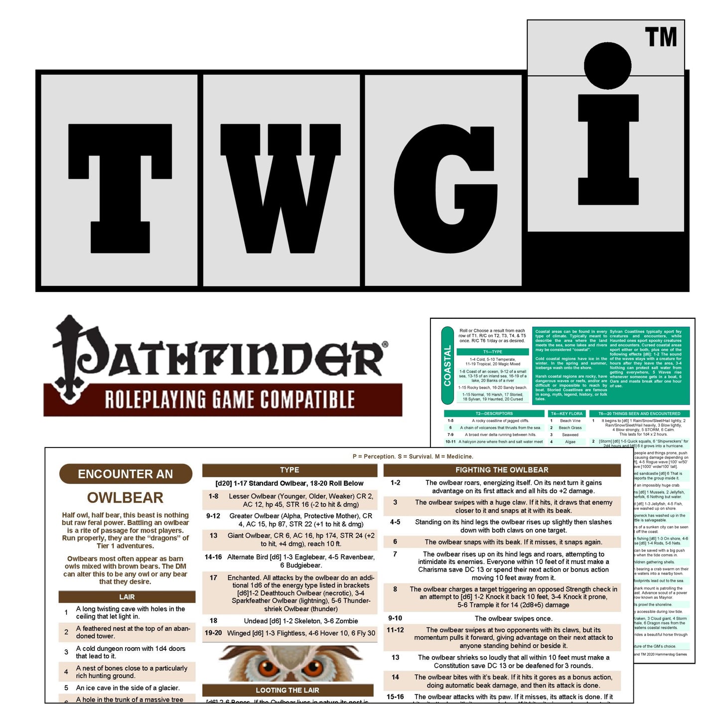 TWGi Fantasy Pack 1 - Pathfinder 1e