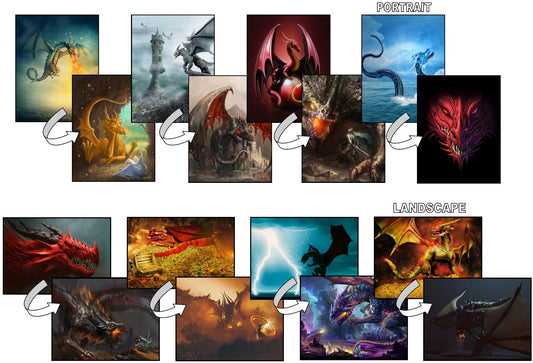 TWGi Art Pack - Dragons