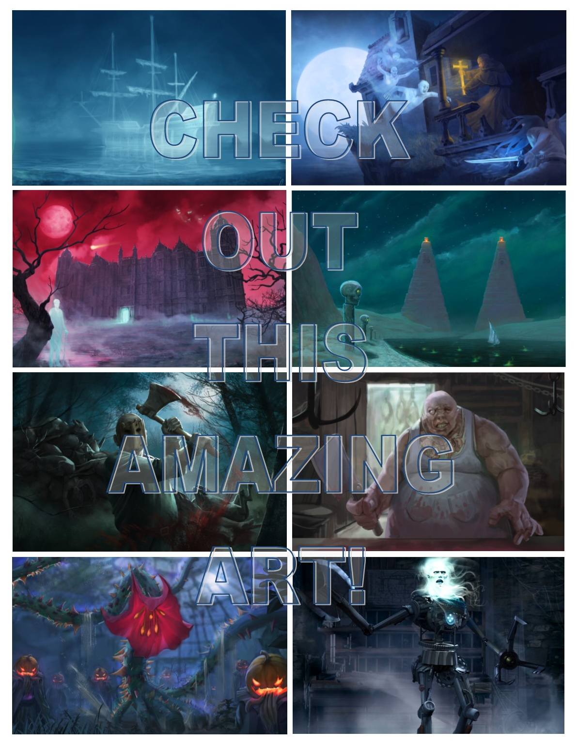 TWGi Art Pack - Spooky (Half)